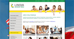 Desktop Screenshot of lingva.cz